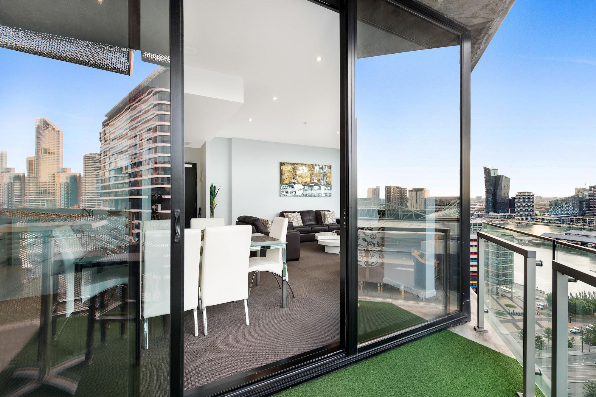 Docklands Executive Apartments - Melbourne City Exterior foto